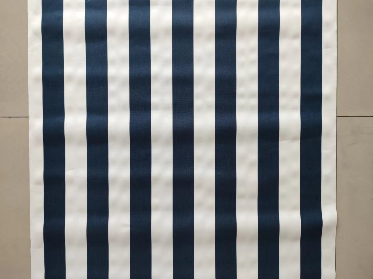 3133Sunseashell Solution dyed acrylic fabric Blue and White Striped Fabric