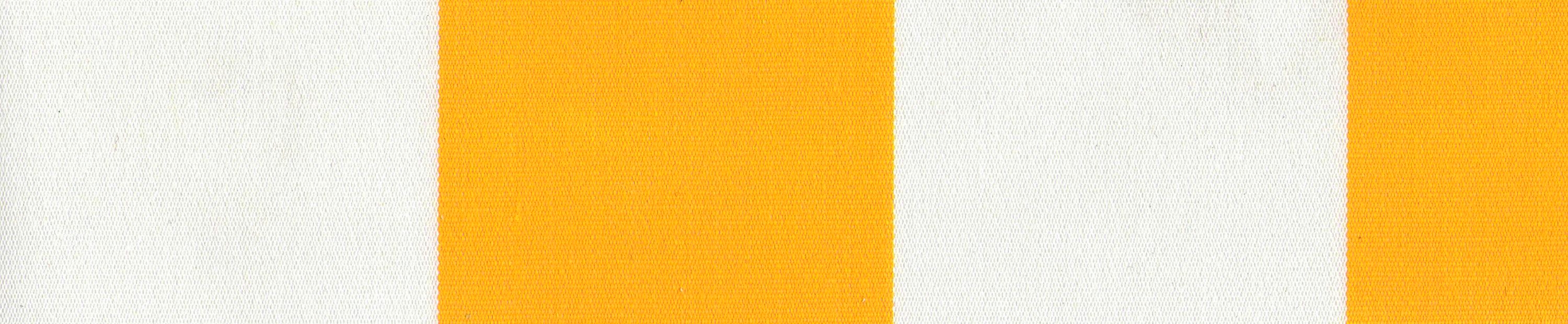 3121 Sunseashell Solution dyed acrylic fabric awning fabric outdoor fabric Yellow and White Striped Fabric