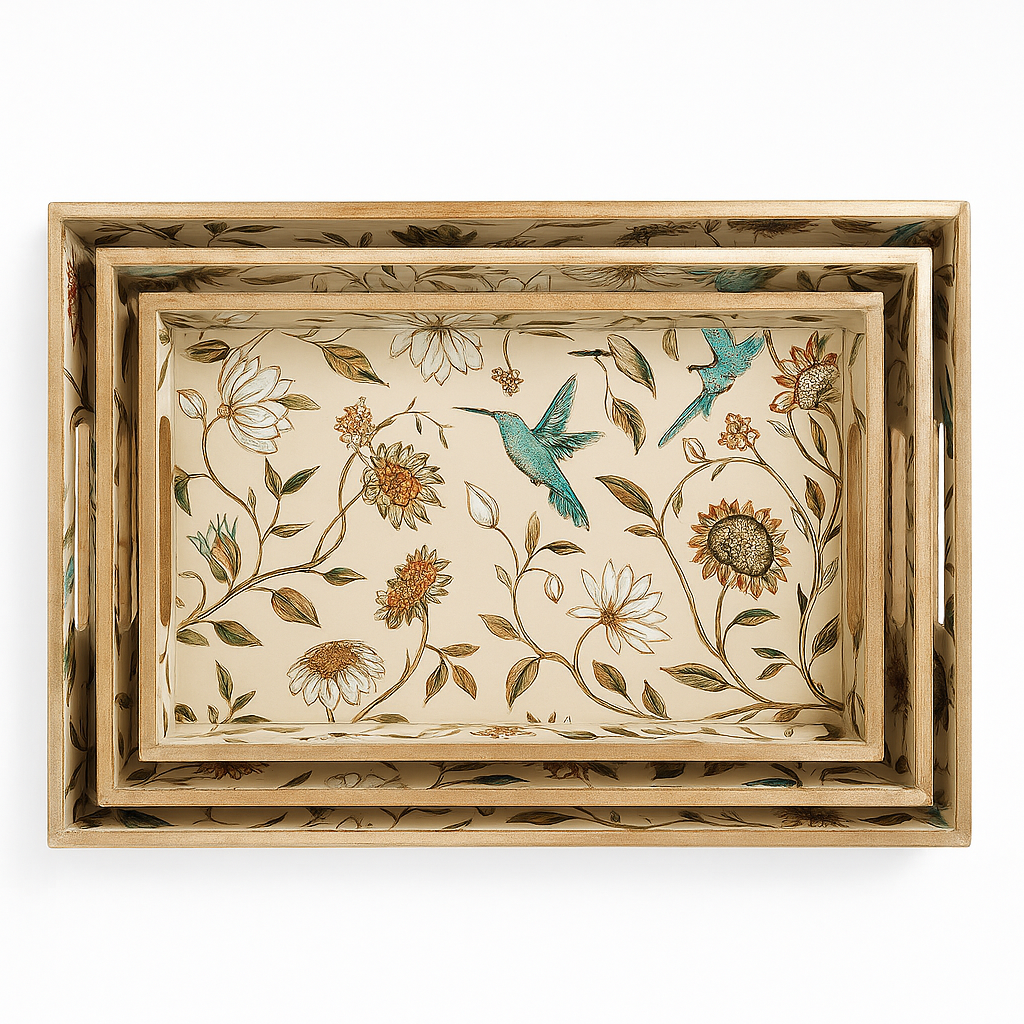 Decorative Wooden Trays