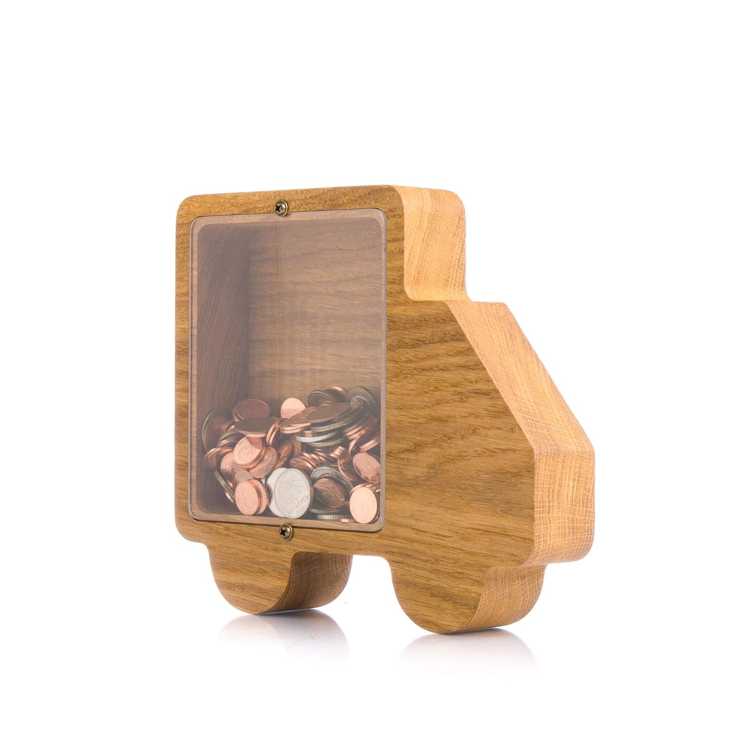 Personalized Wooden Truck Piggy Bank