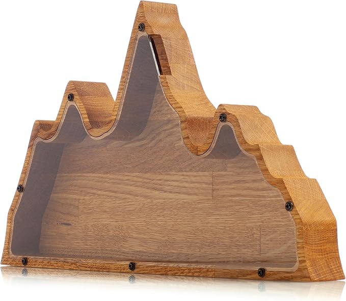 Personalized Mountain Piggy Bank 