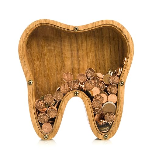 Tooth-Shaped Piggy Bank 
