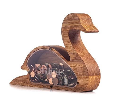 Swan-Shaped Piggy Bank