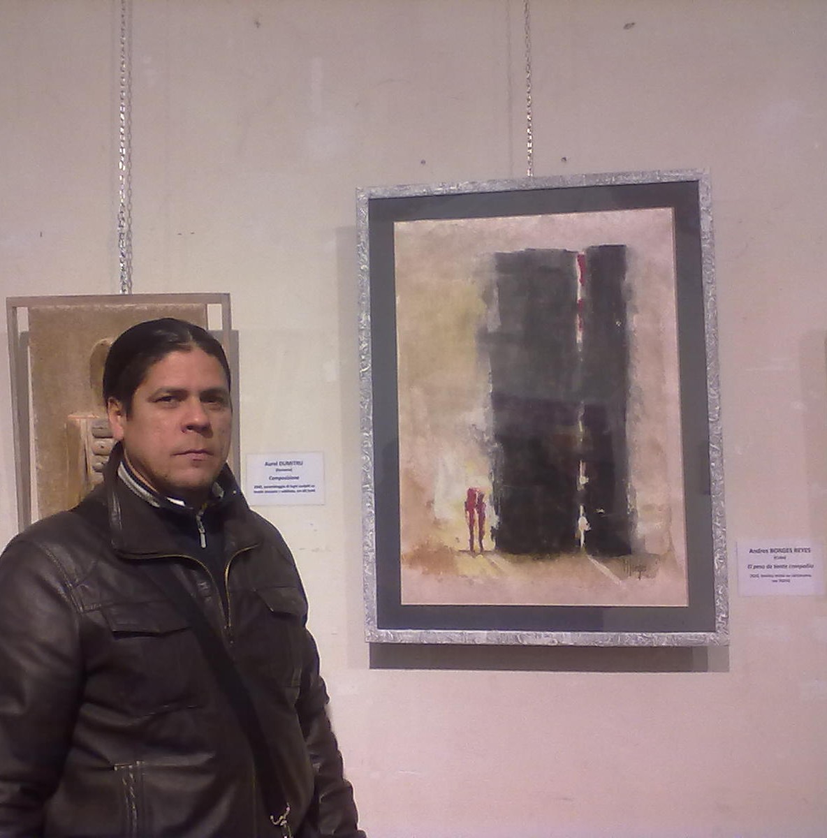 Acrylic on cardboard