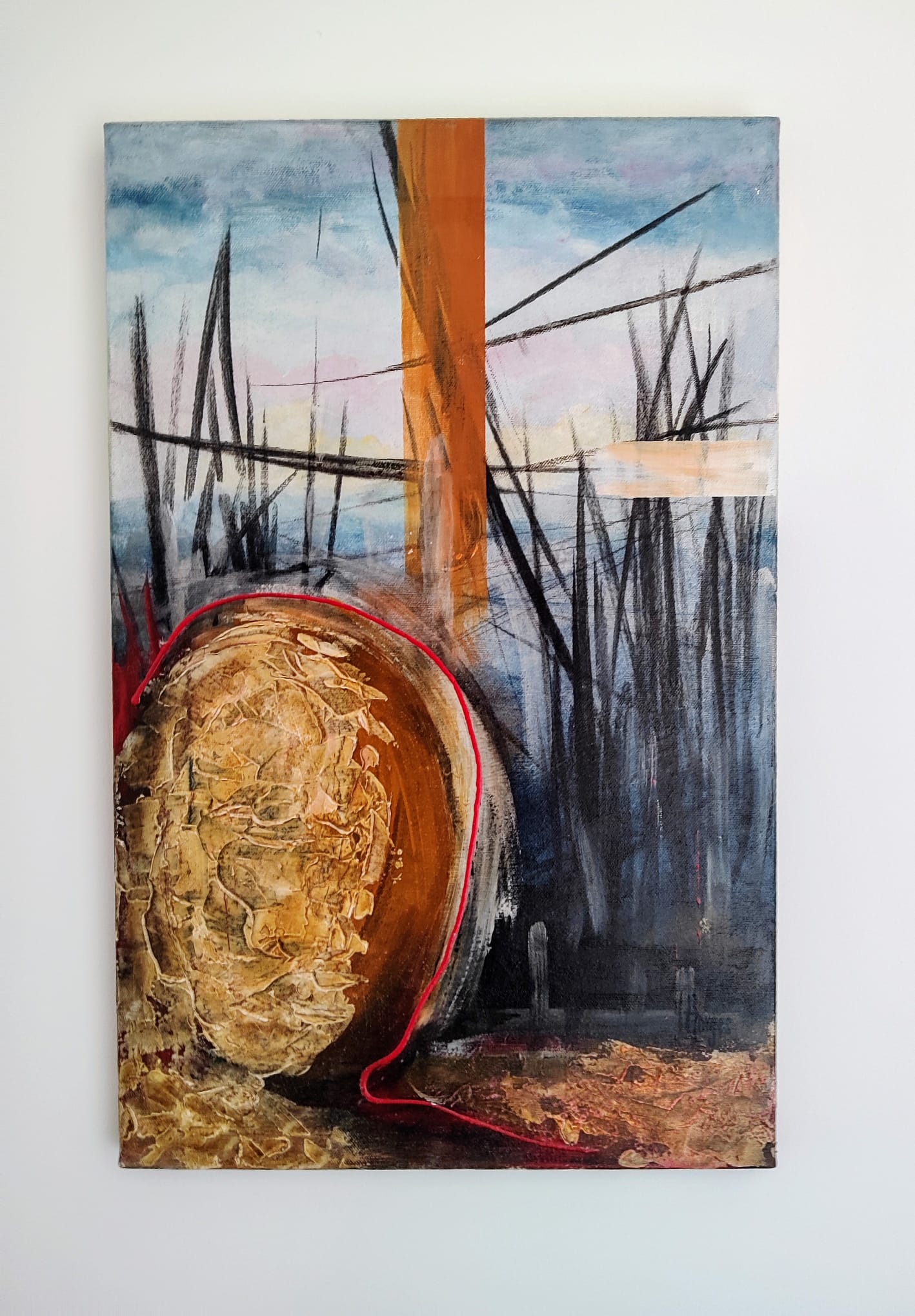 "Gotas de Agosto"Canvas  38x59,5 cm