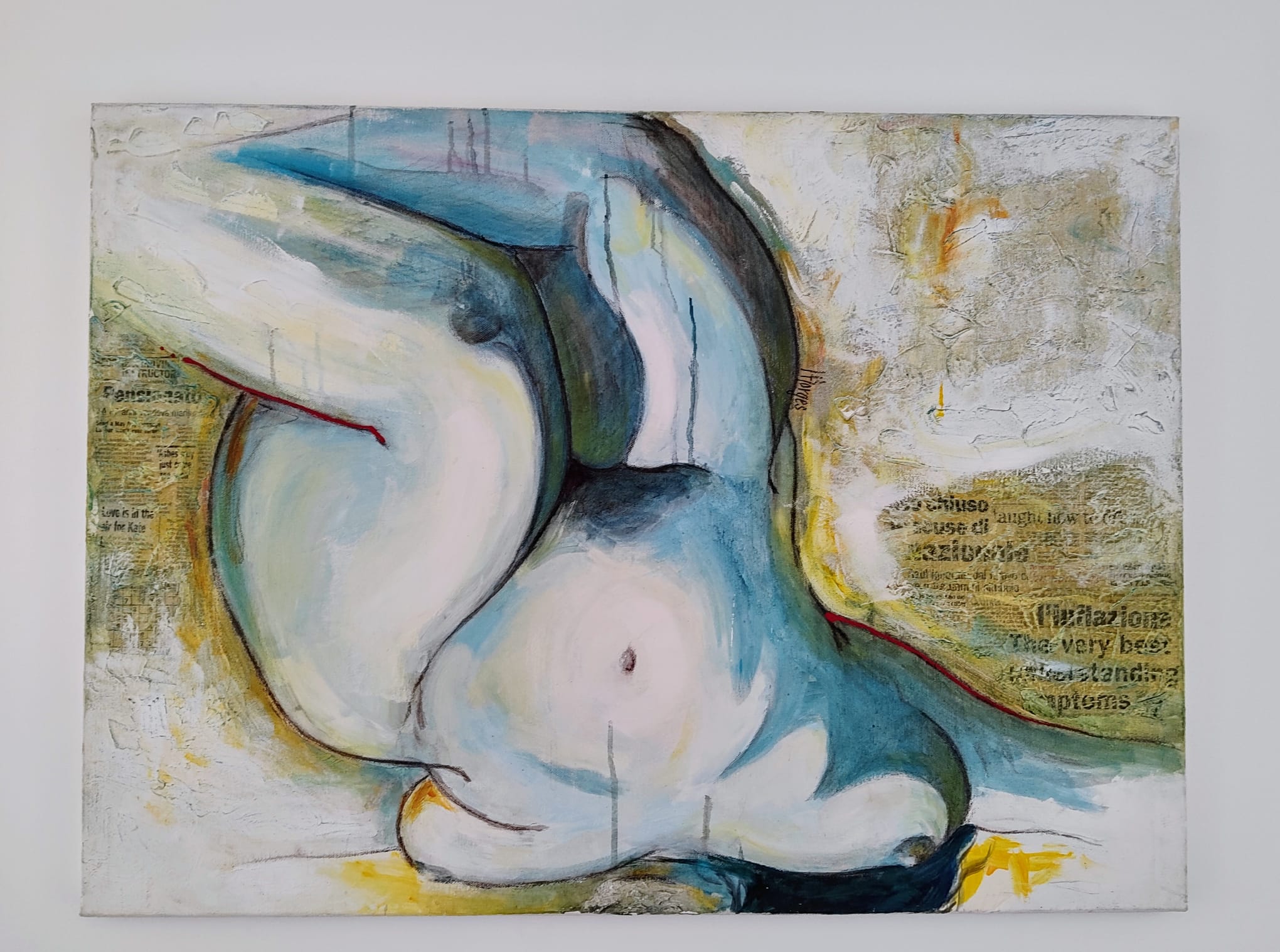 "Un dia nublado bajo la lluvia"