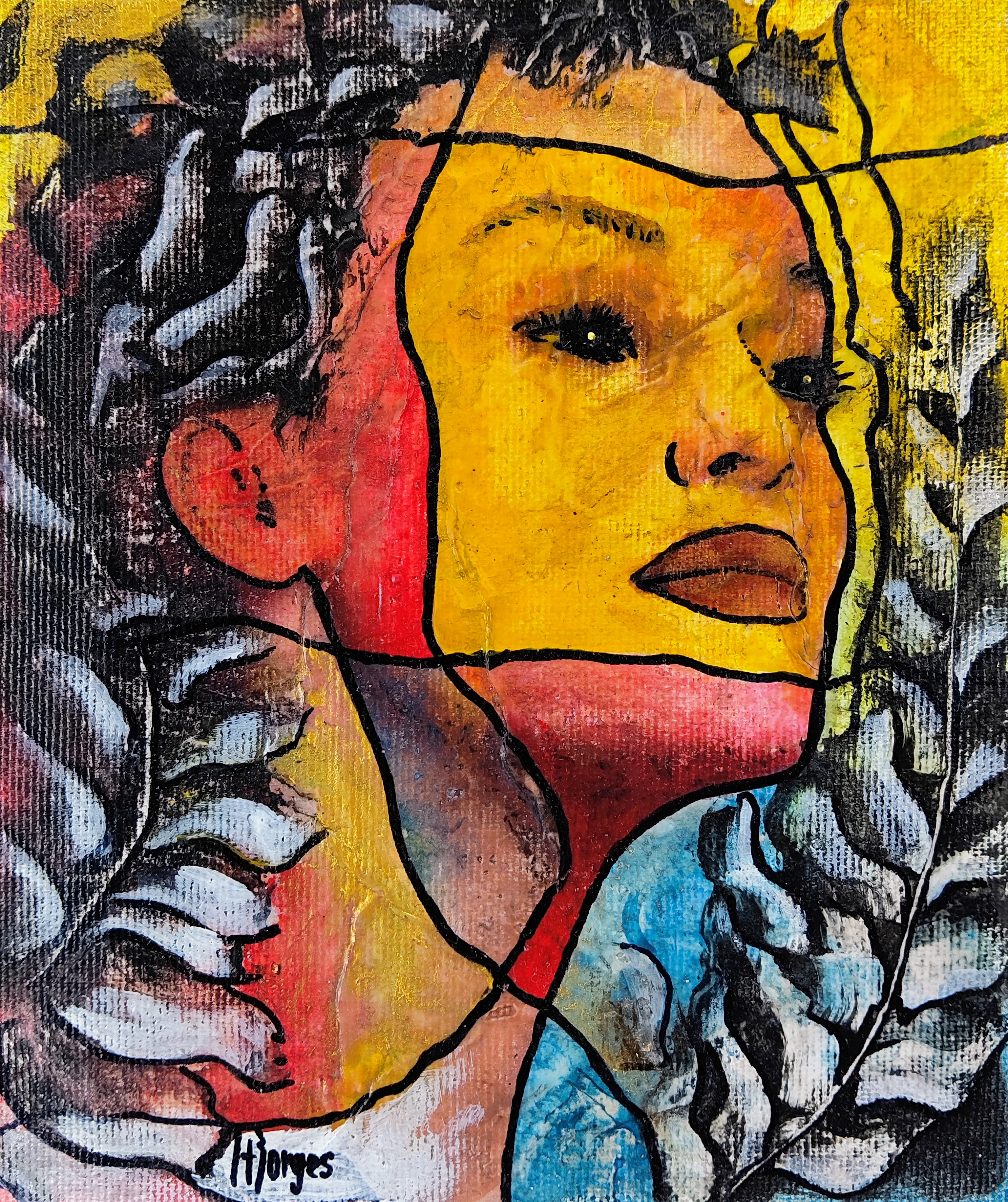 " Loas confines del rostro "