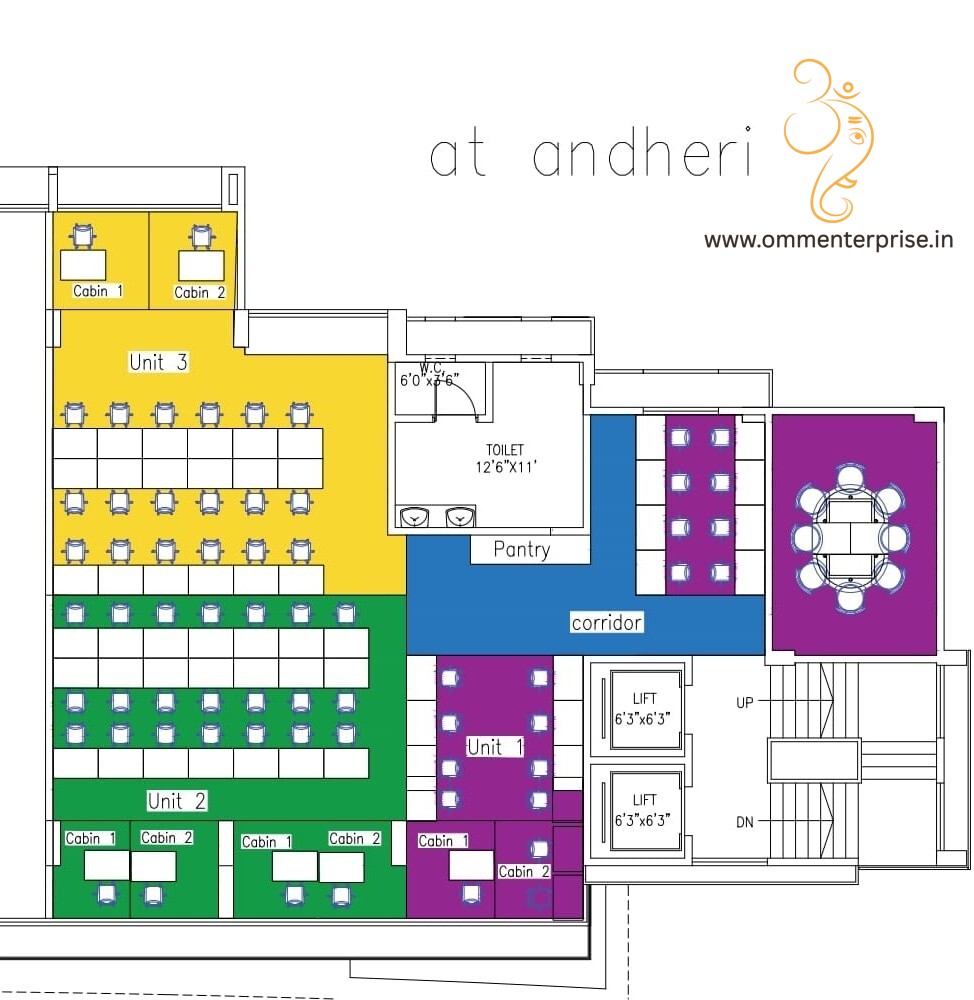 3000 sq. ft Fully Furnished Commercial Office Space on Lease in Andheri
