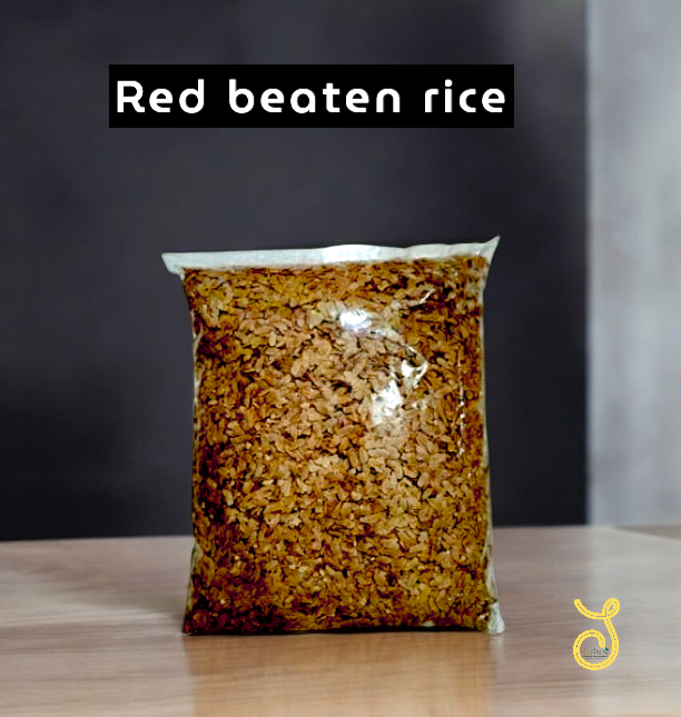 Red beaten rice (Desi Chuda)