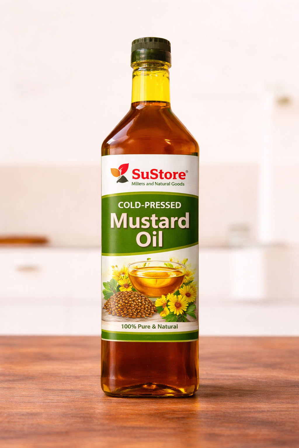 Cold-pressed Mustard Oil 1ltr