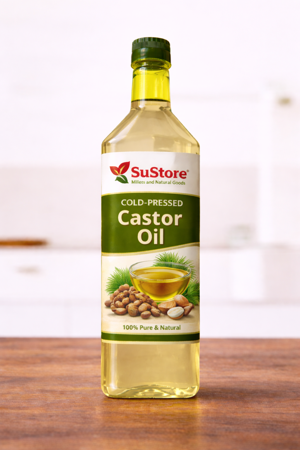 Cold-Pressed Castor Oil