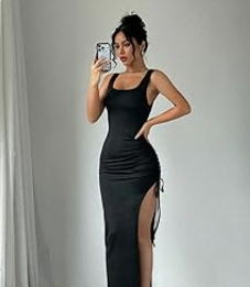 Elegant Black Evening Dress