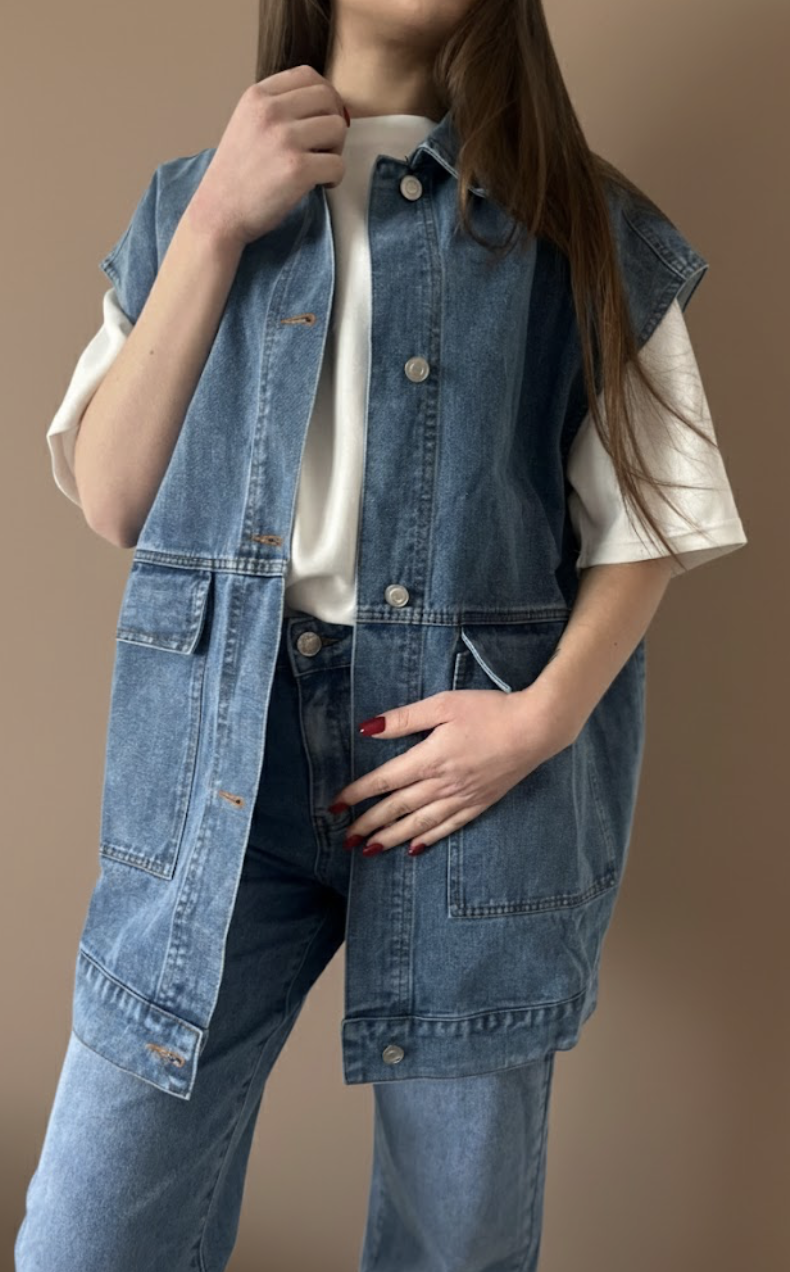 Veste en jean "Ida"