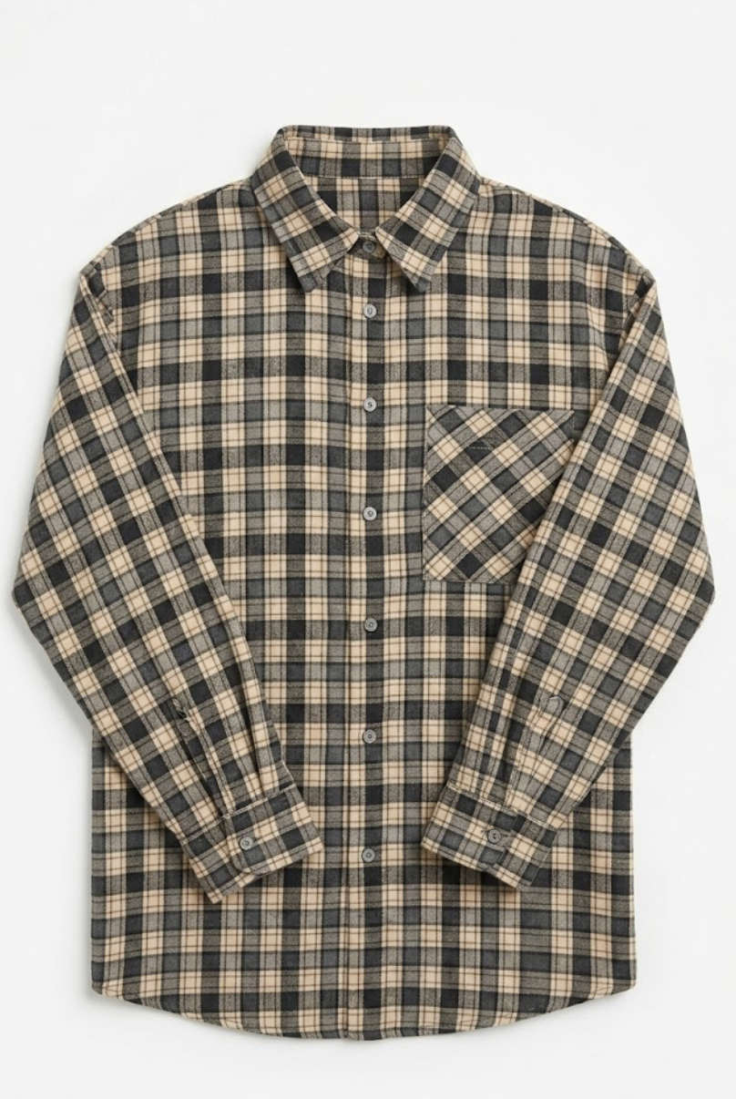 Chemise a carreaux "Ninon"