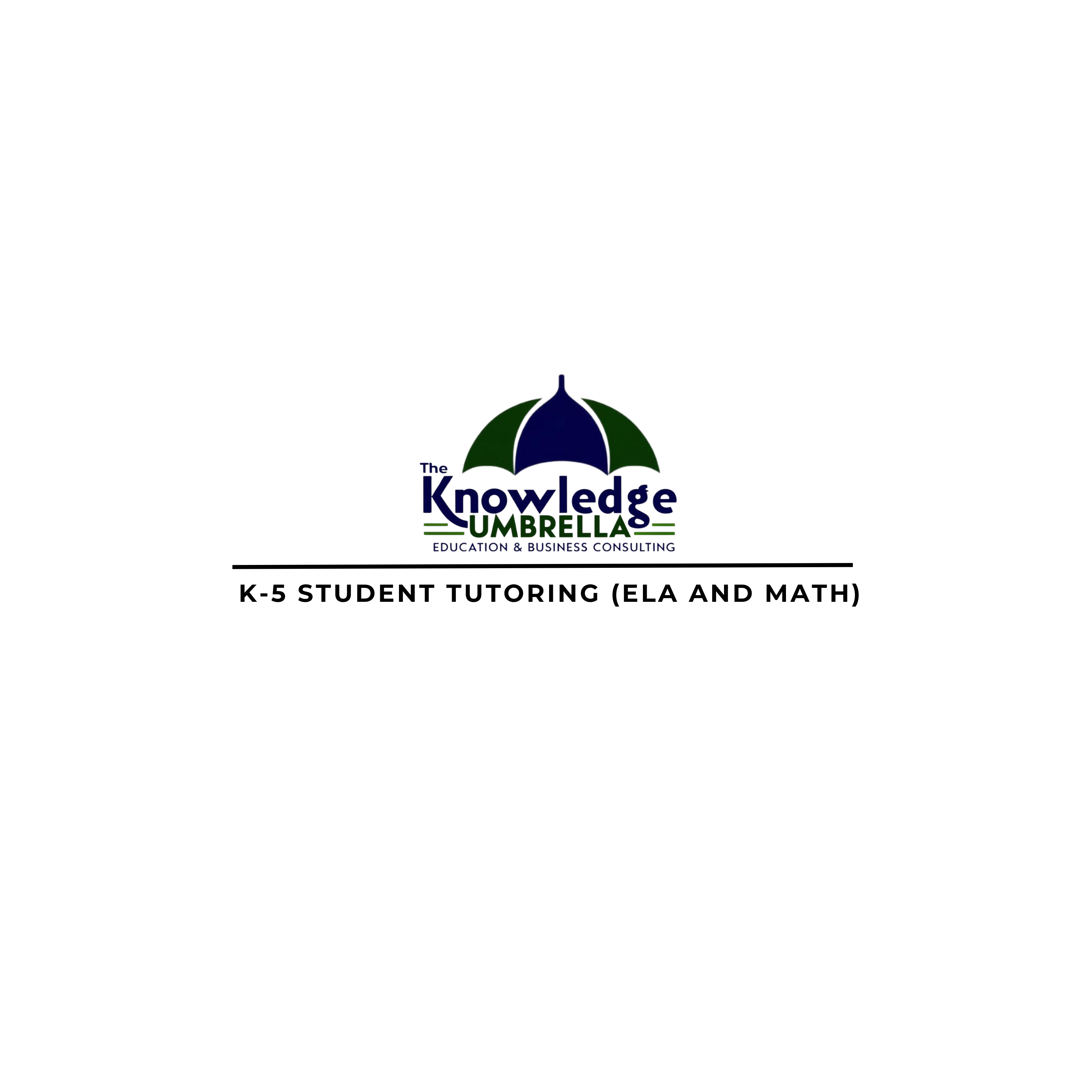 K-5 Student Tutoring (ELA and Math)