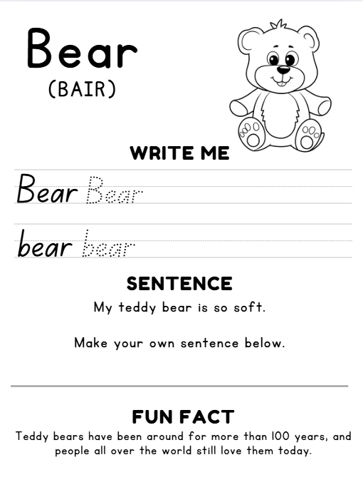 The Letter B Belongs to Me