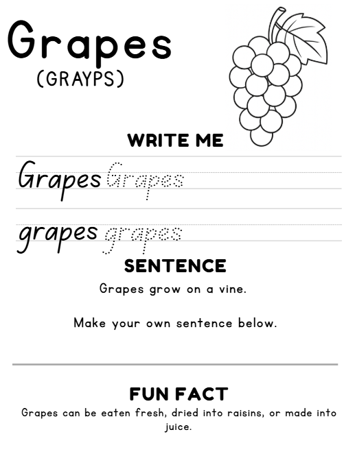 The Letter G Grows and Grows (5 Page Activity) - Grades K-2