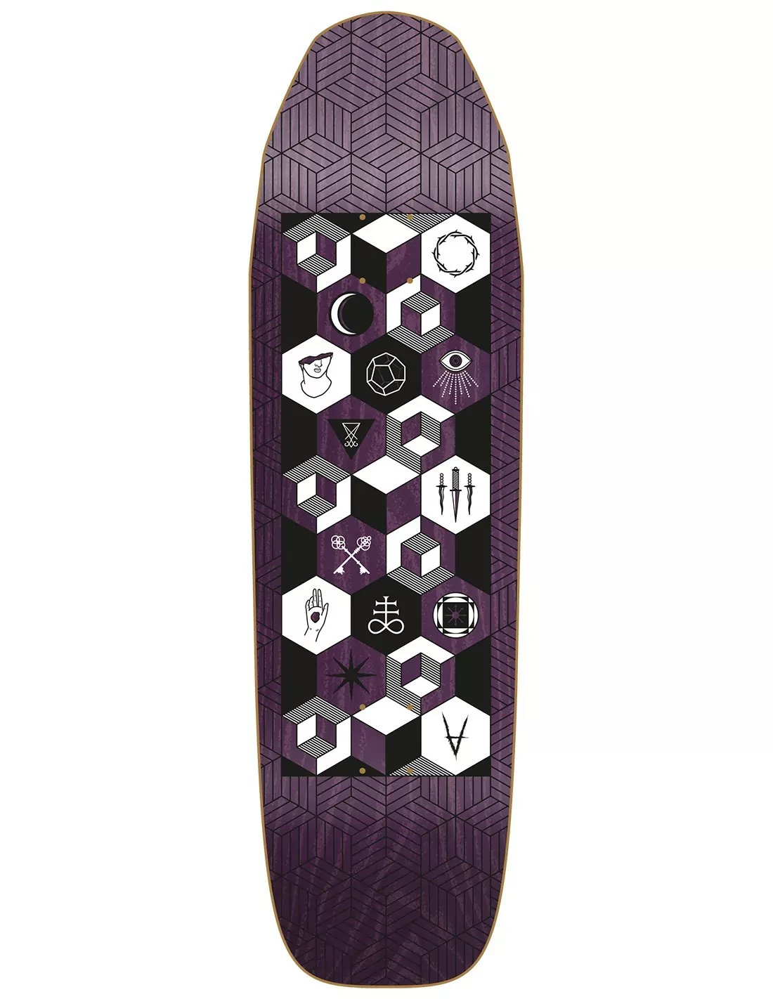 Antiz Skateboards: Mystic II Purple