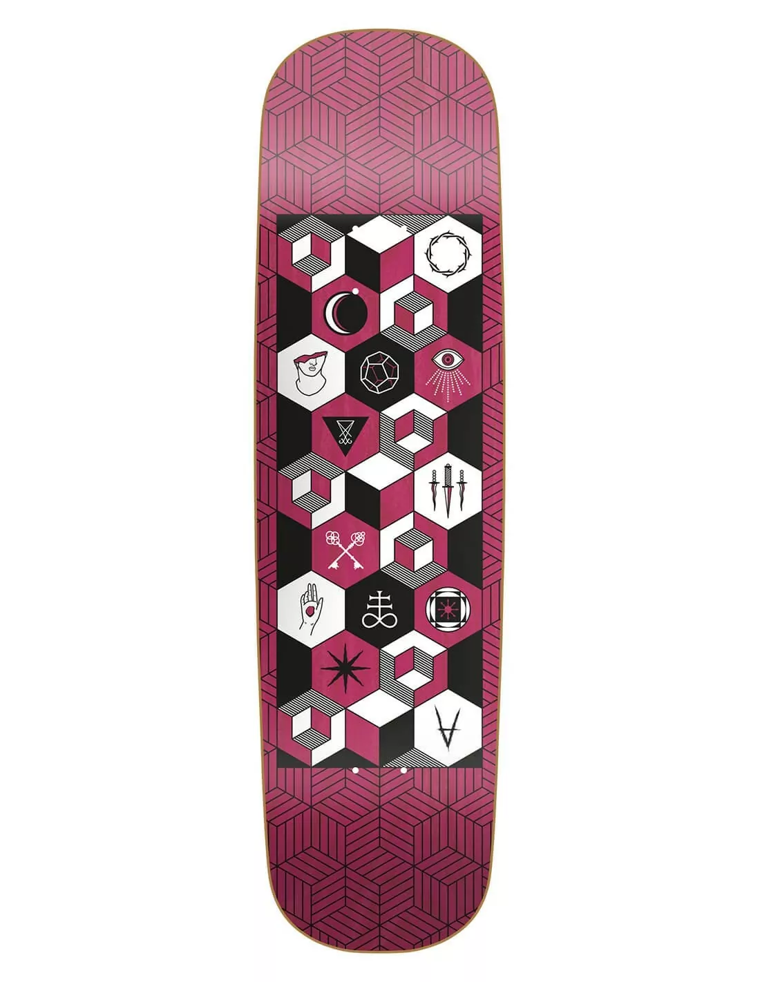 Antiz Skateboards: Mystic II Pink