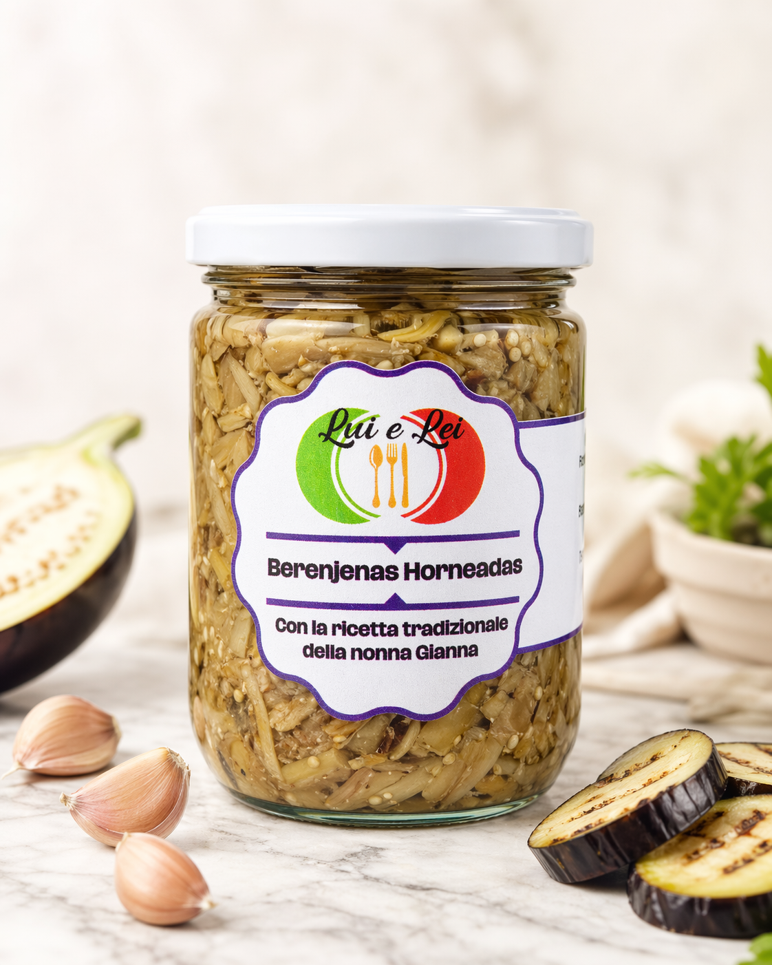 Berenjenas asadas