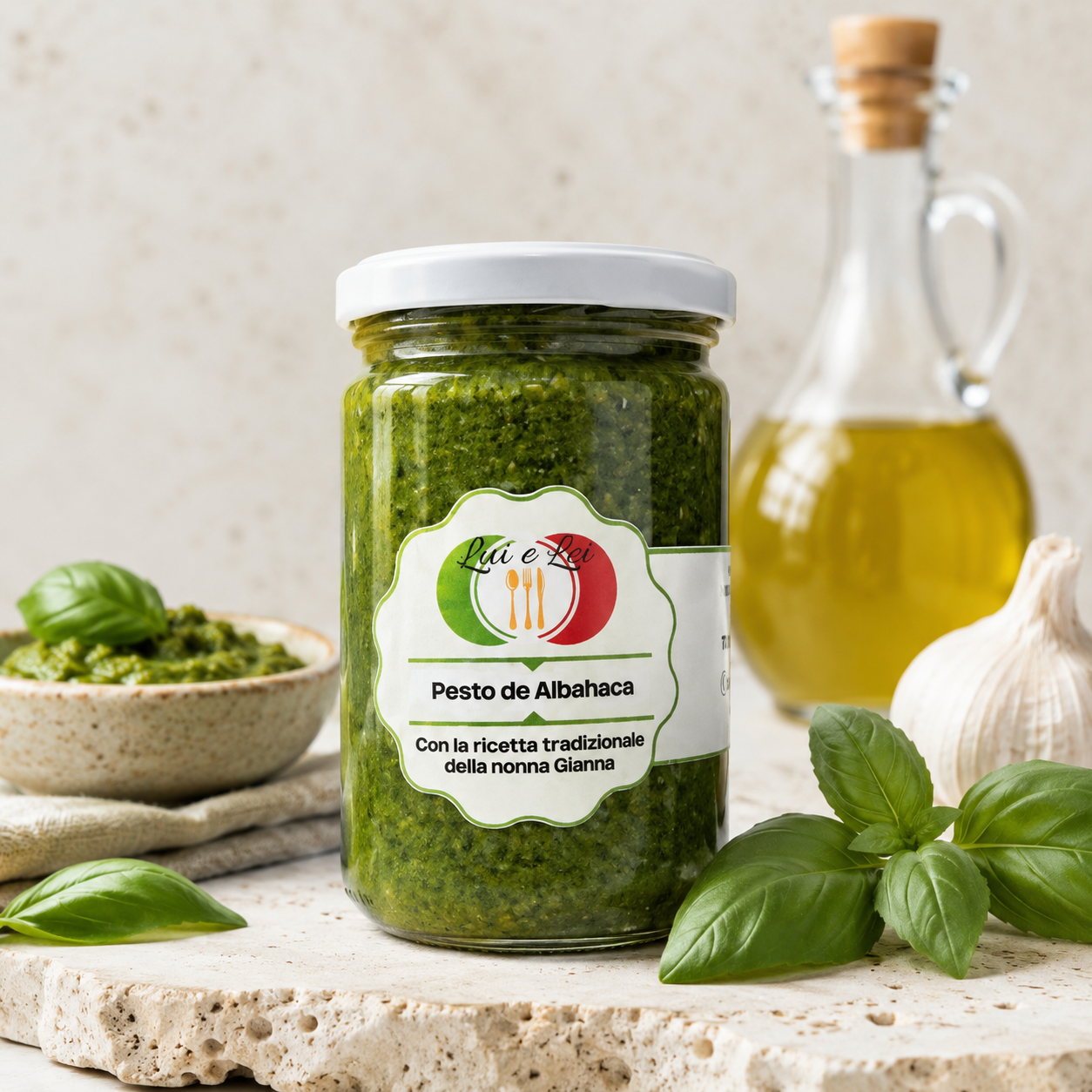 Pesto de albahaca