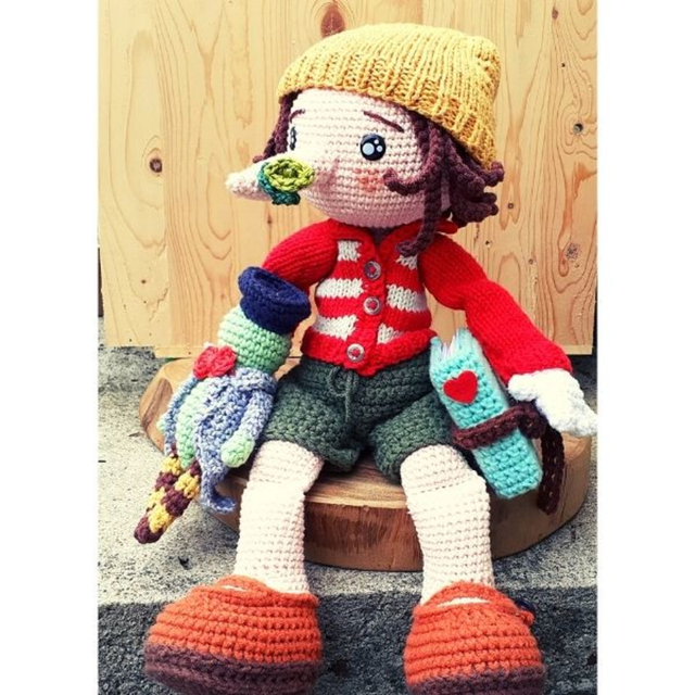 Amigurumi Pinocchio