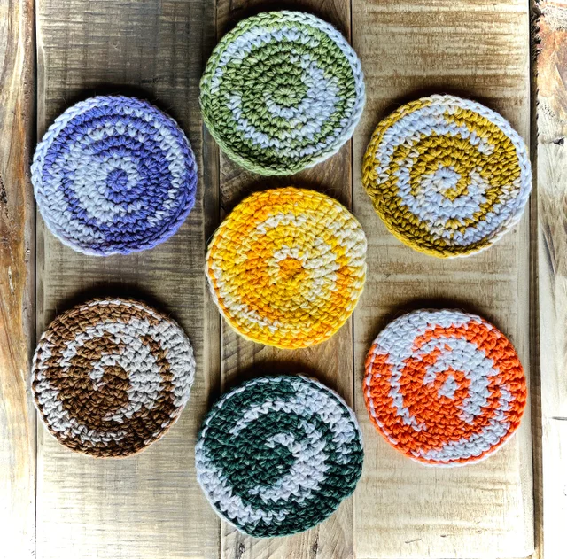 Coaster Crochet, Round