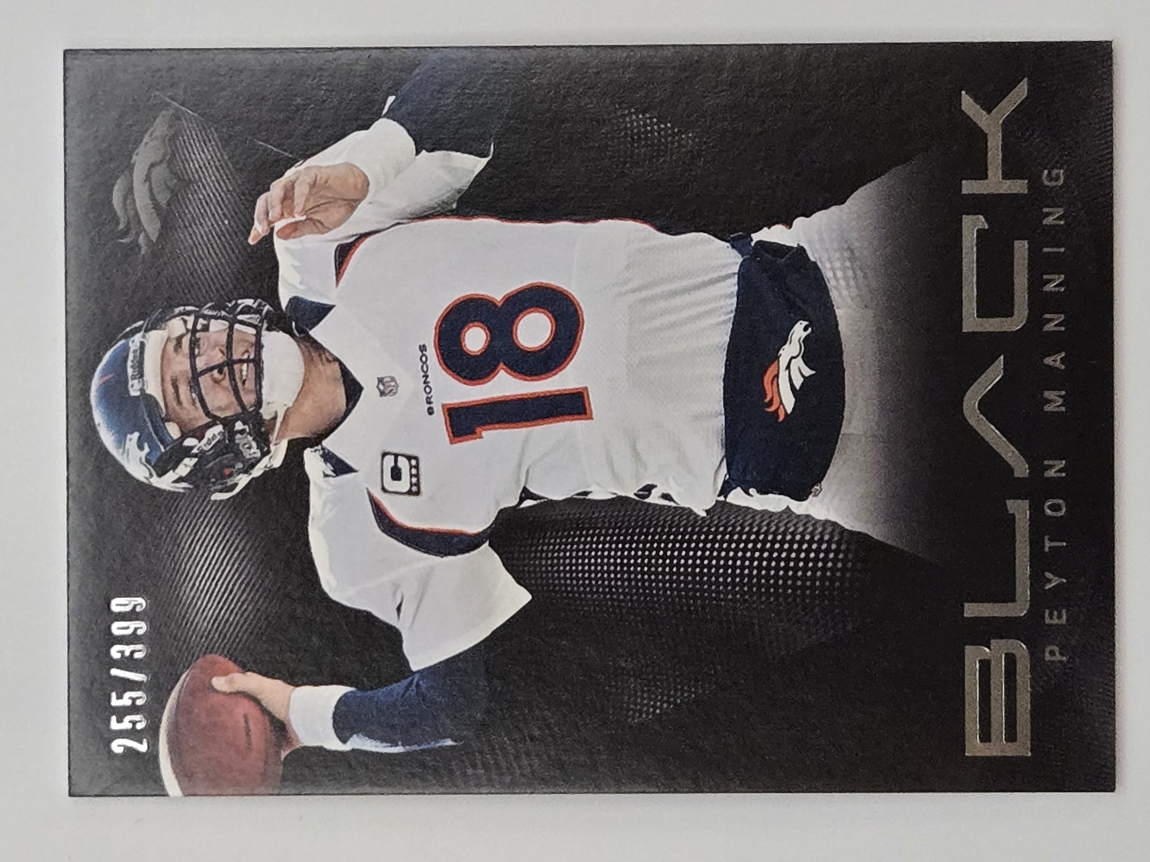 2013 Panini Black Football Peyton Manning 255/399