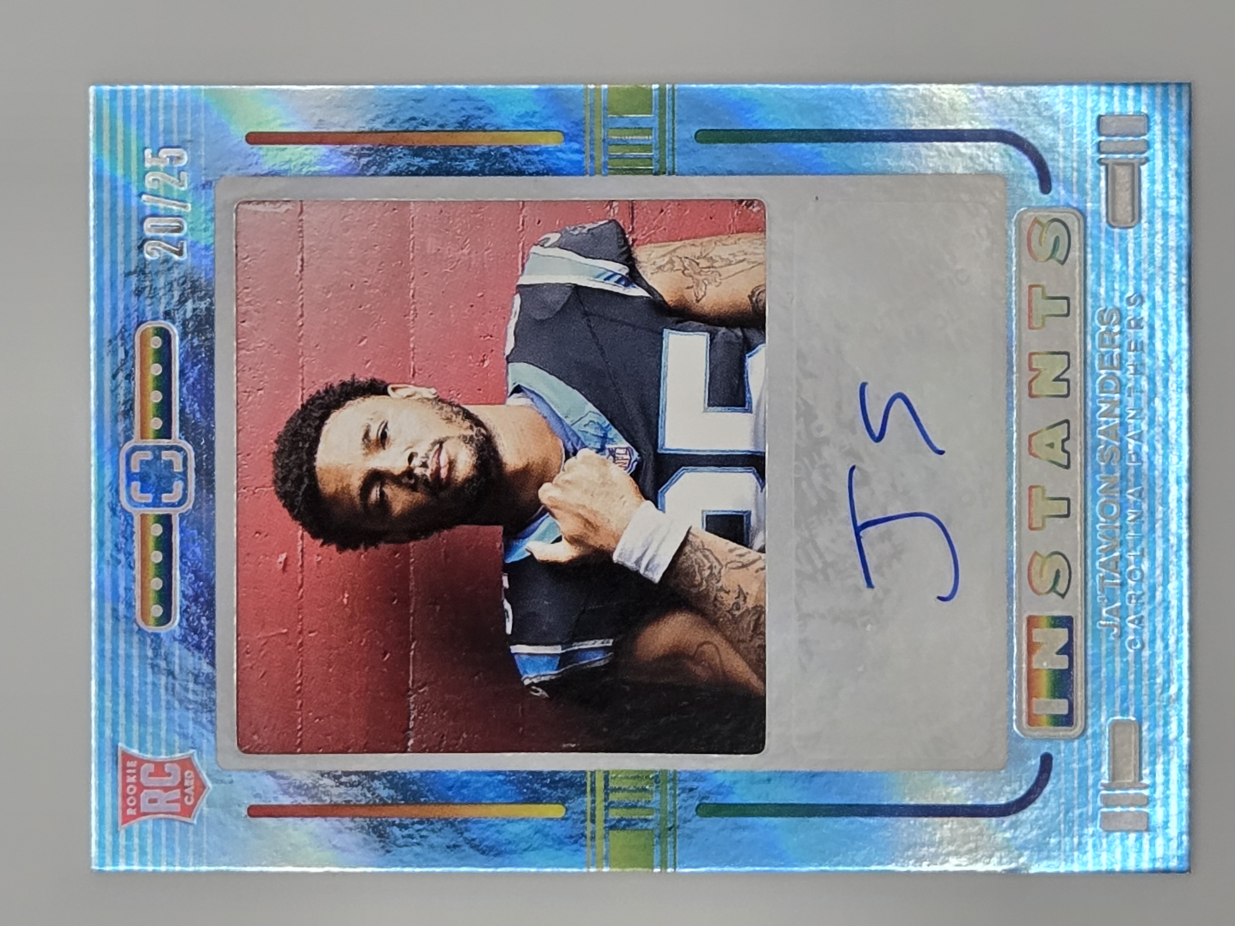 2024 Photogenic Football Rookie Instants Signatures Auto Ja'Tavion Sanders 20/25