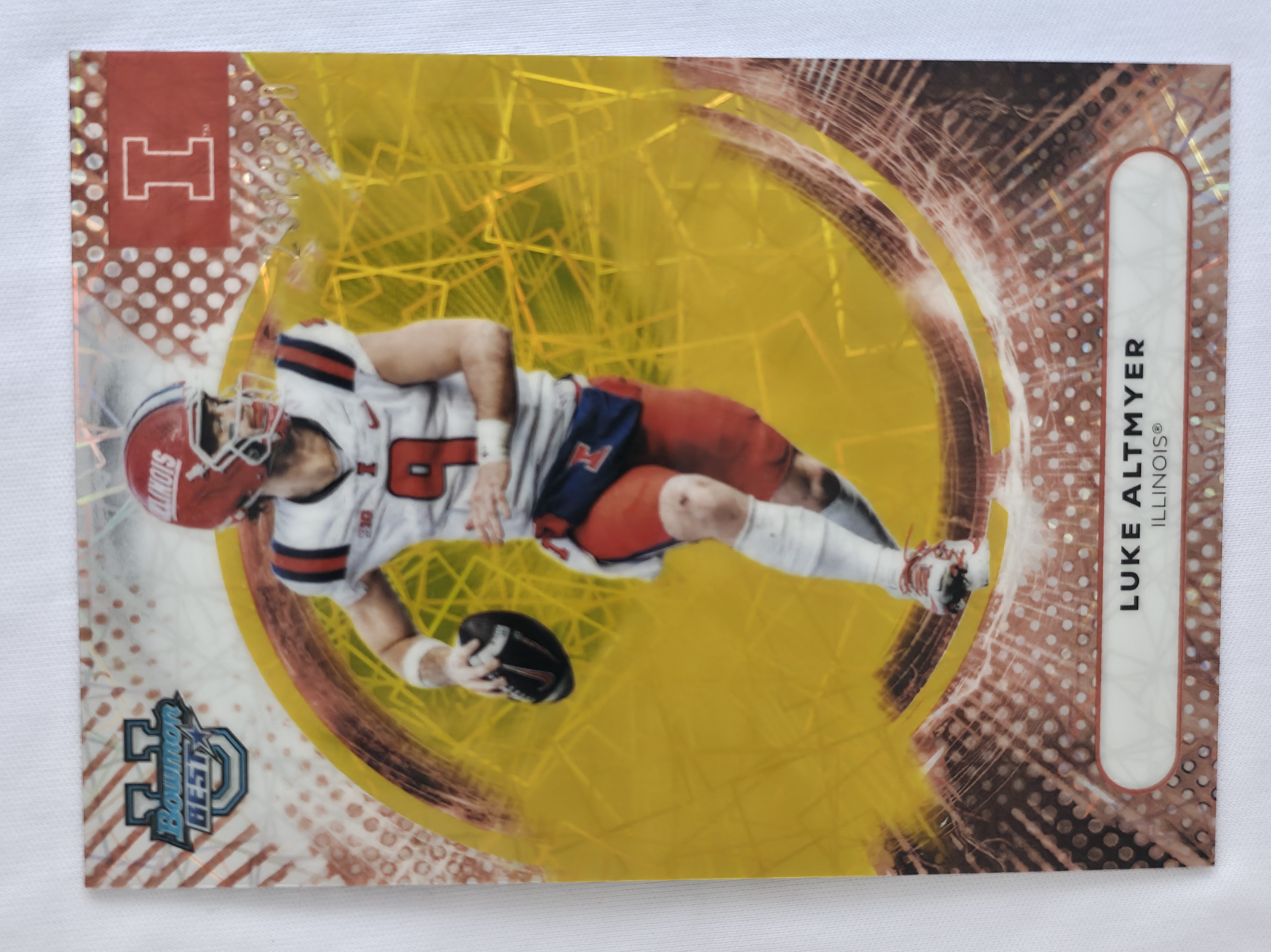 2025 Bowman U Best Luke Altmyer Yellow Refractor 231/250