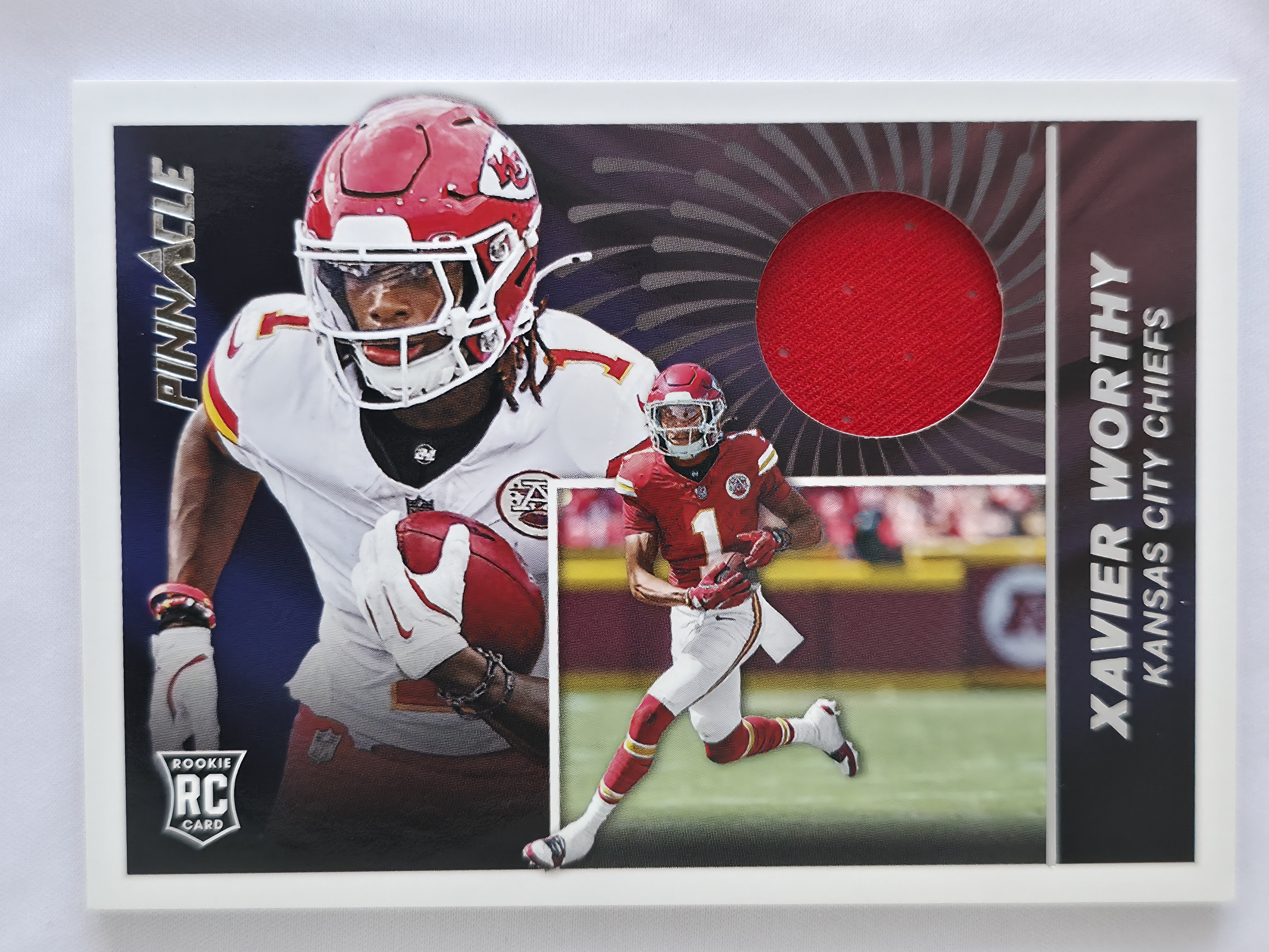 2024 Encore Xavier Worthy Rookie Patch 38/199