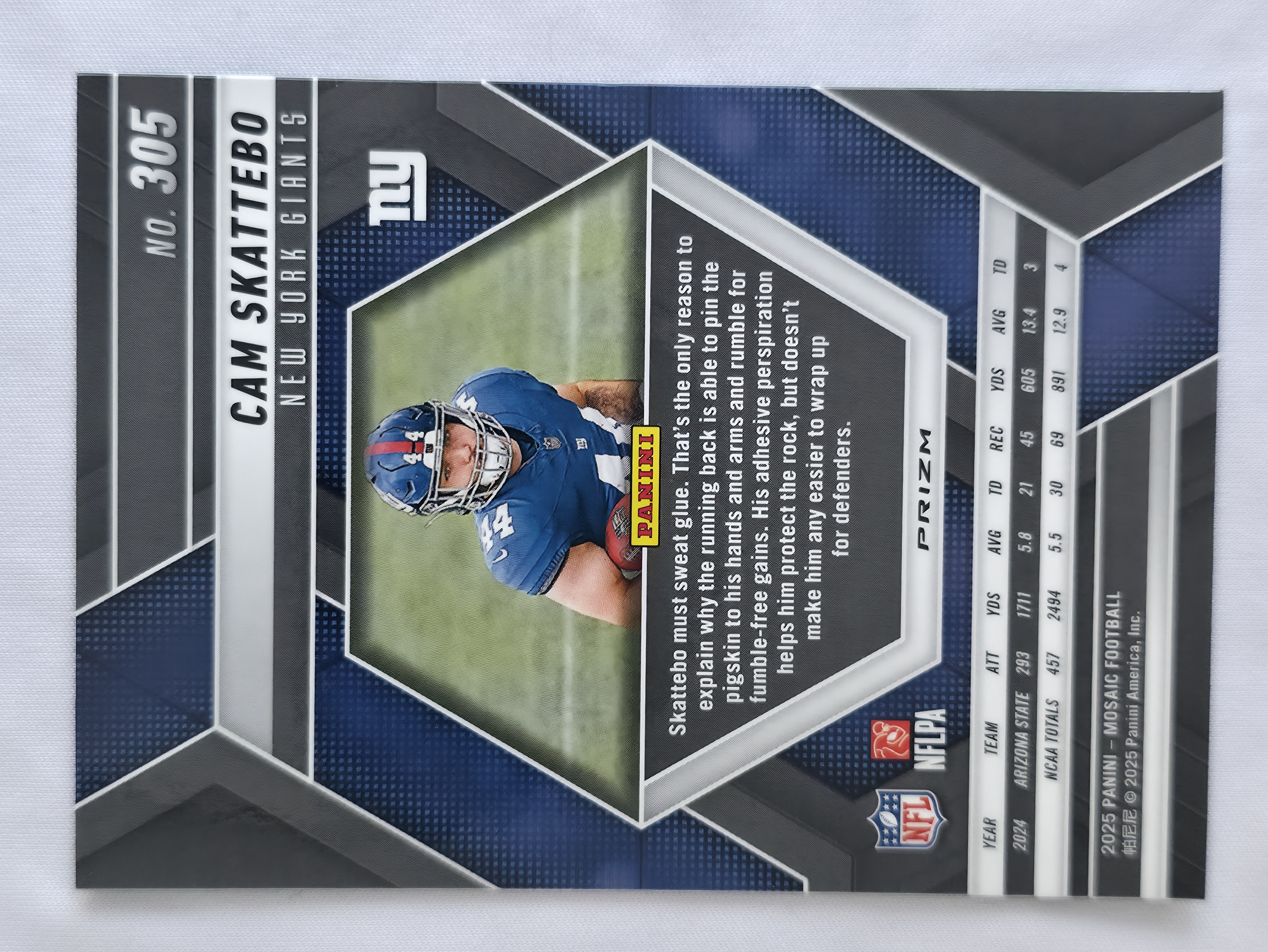 2025 Mosaic Cam Skattebo Green 