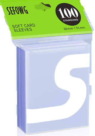 100 count Penny Sleeves for 35 Pt Cards