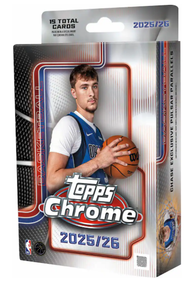 2025-26 Topps Chrome Basketball Hanger Box
