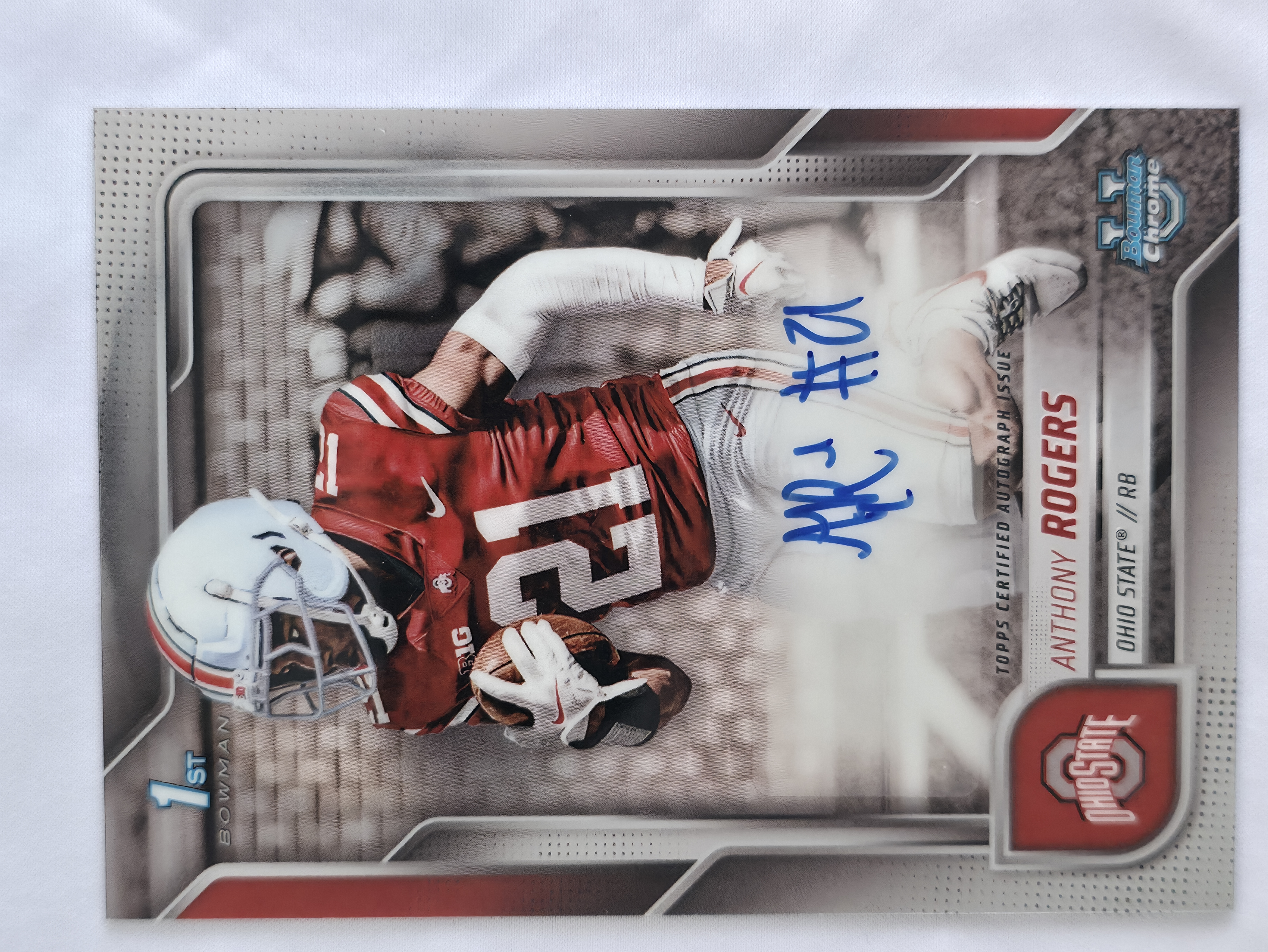 2025 Bowman U Chrome Anthony Rogers Autograph 1st 