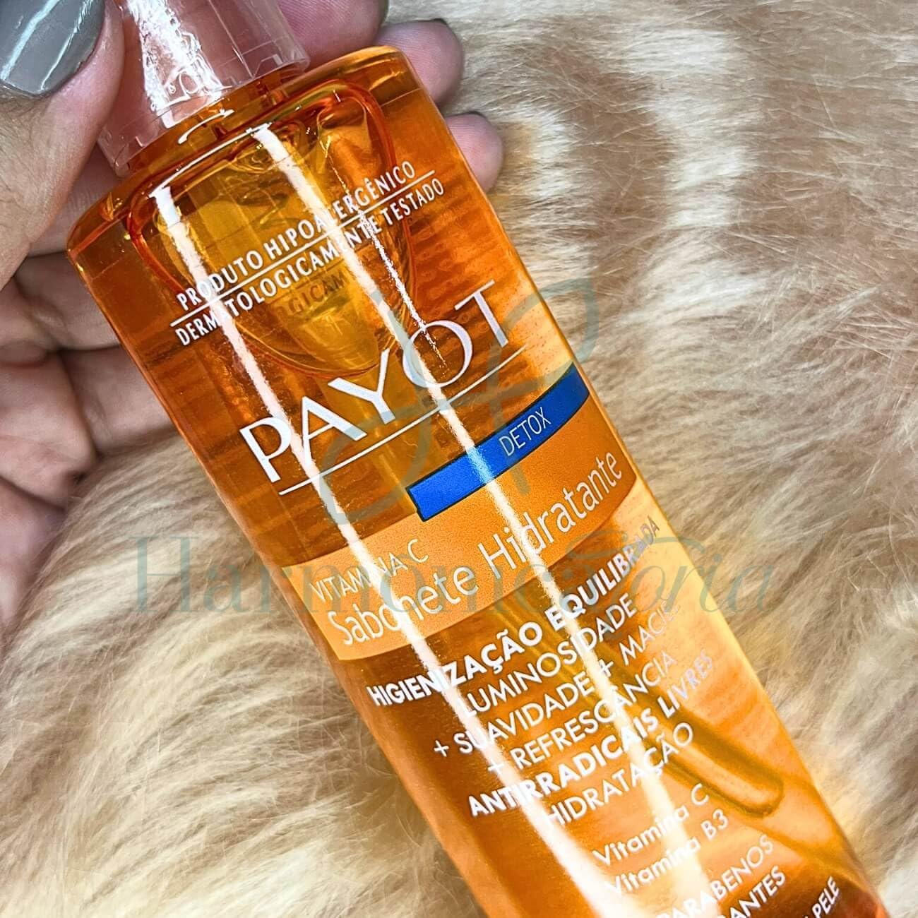 PAYOT Sabonete Liquido Detox, Vitamina C, 220 Ml