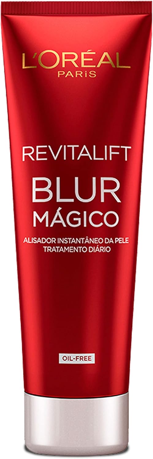 L'Oréal Paris Primer Blur Mágico Revitalift, Textura Oil-Free, Pele lisa e Acabamento Fosco, 27g