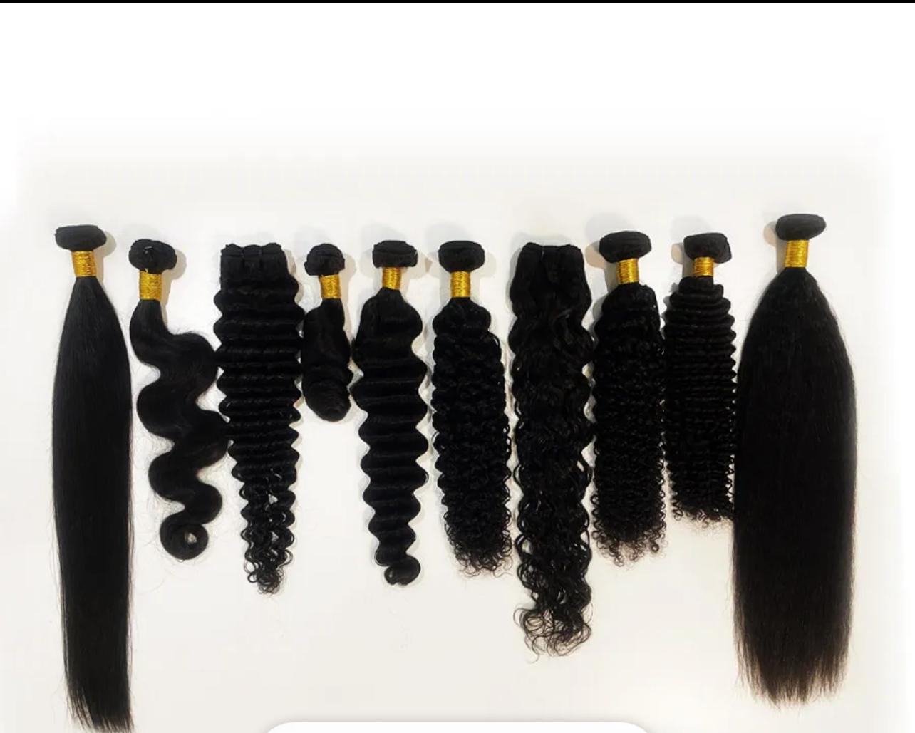 Collection Premium – Bundles 100% Cheveux Naturels