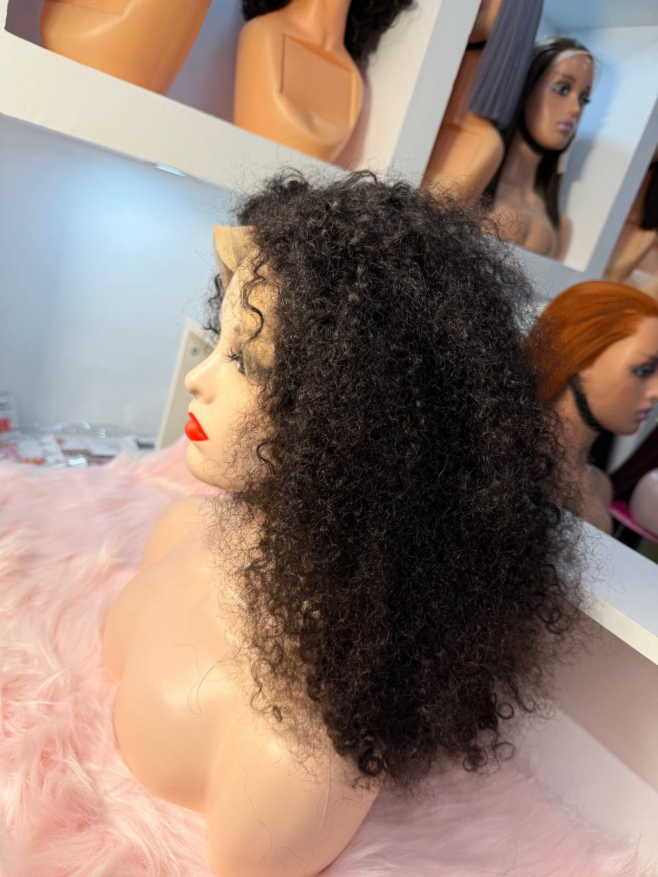 Perruque Bouclée Naturelle