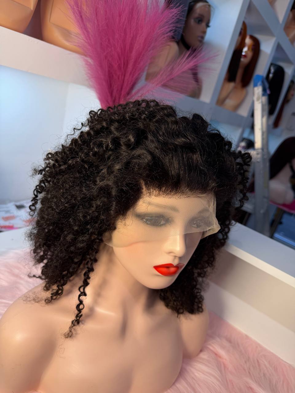 Perruque Bouclée Naturelle