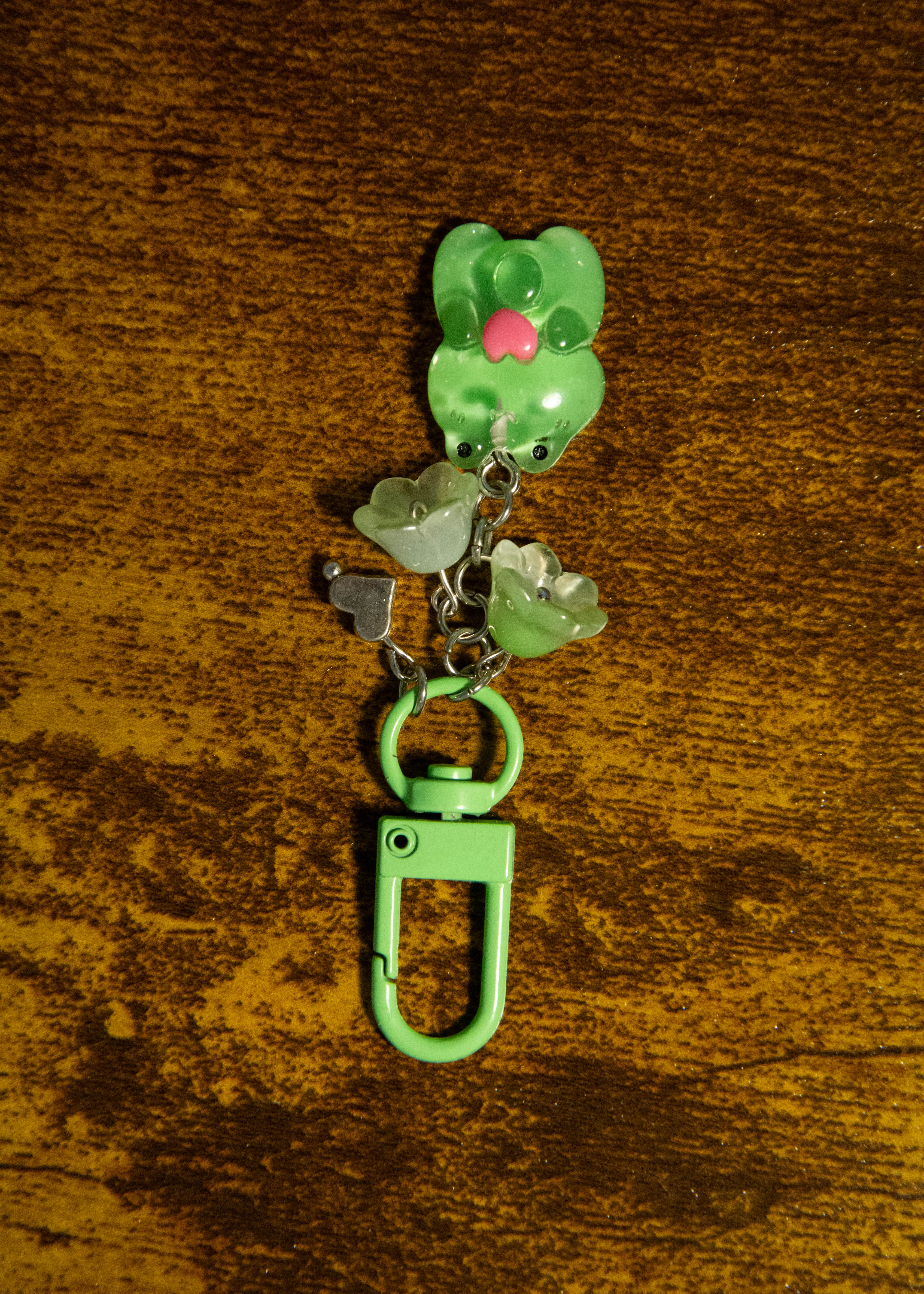 Puddles Lover Layered Keychain