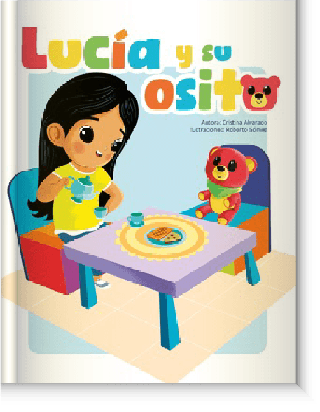Lucía y su osito
