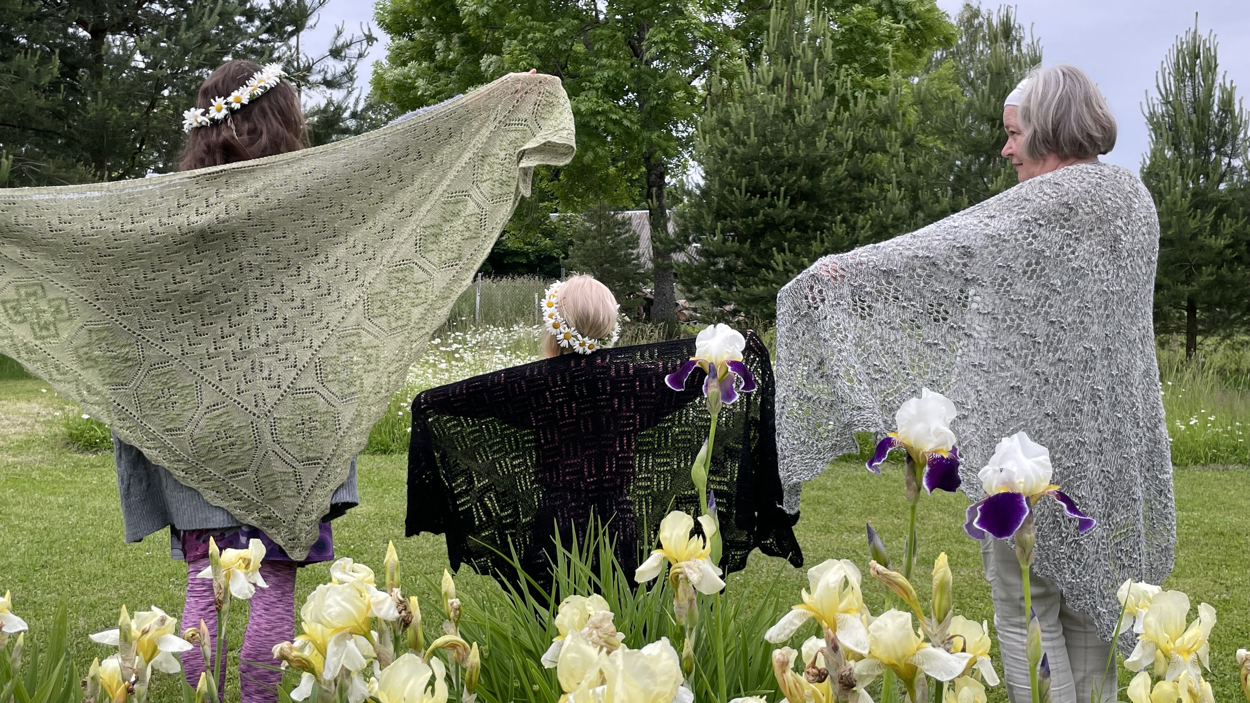 Handcrafted Organic Wool Scarves