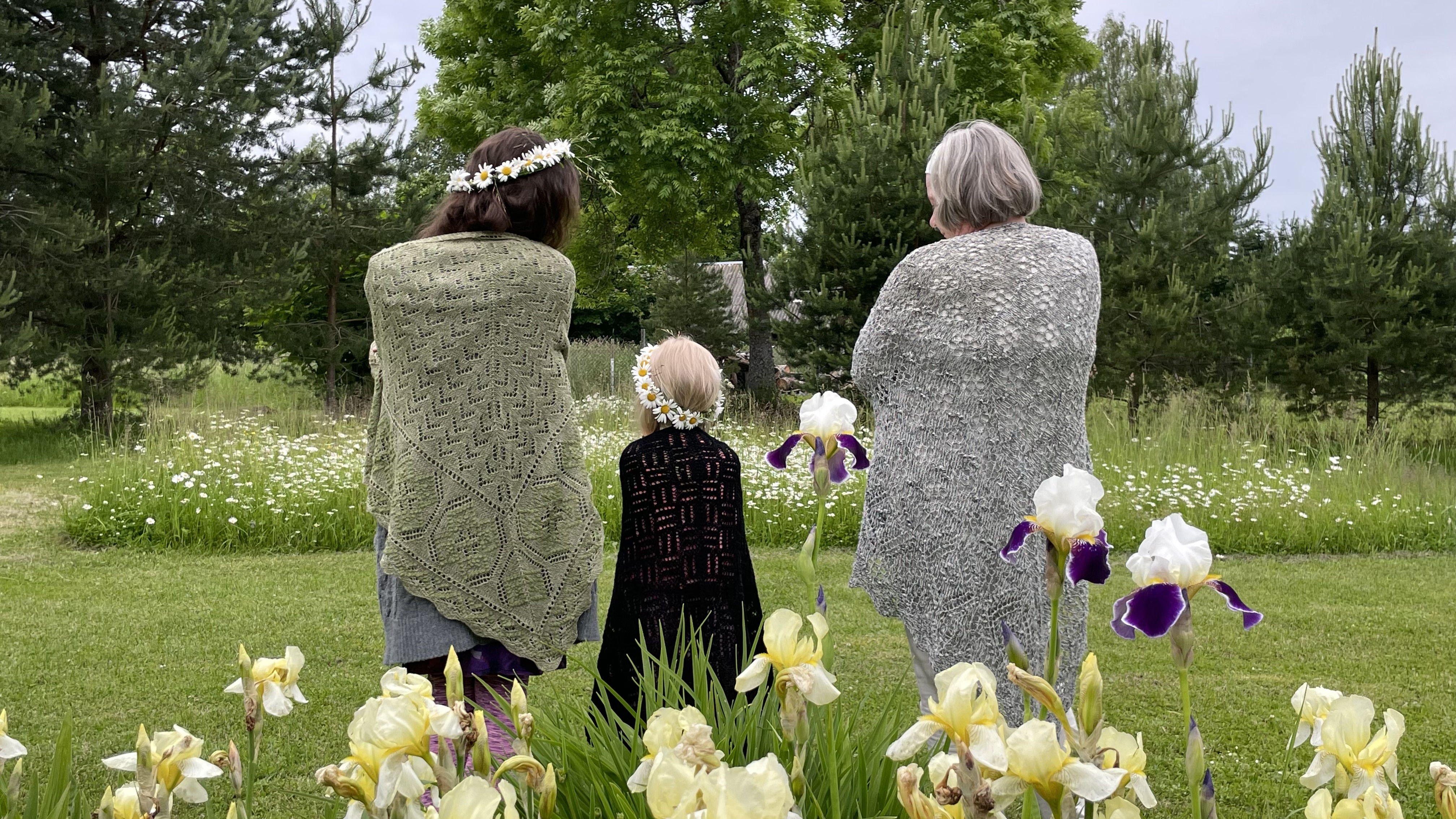 Handcrafted Organic Wool Scarves