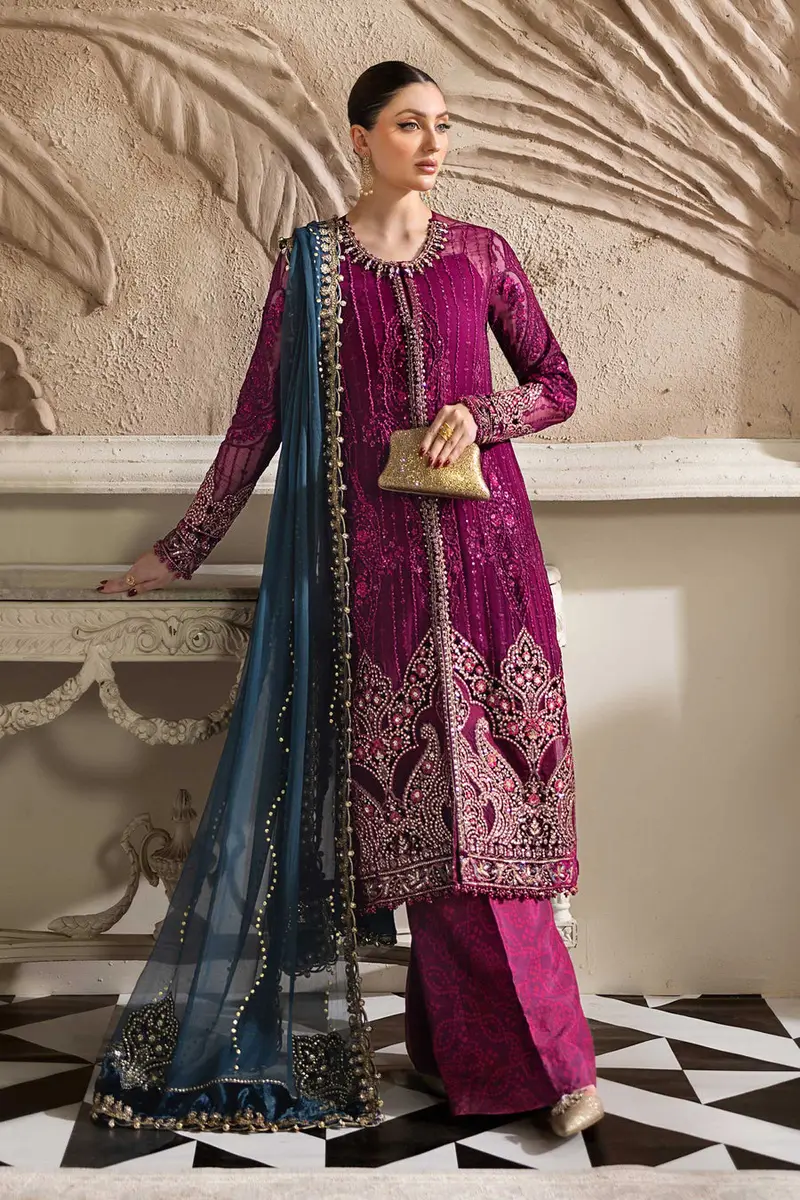 MARIA B Stitched Luxury Chiffon 2025