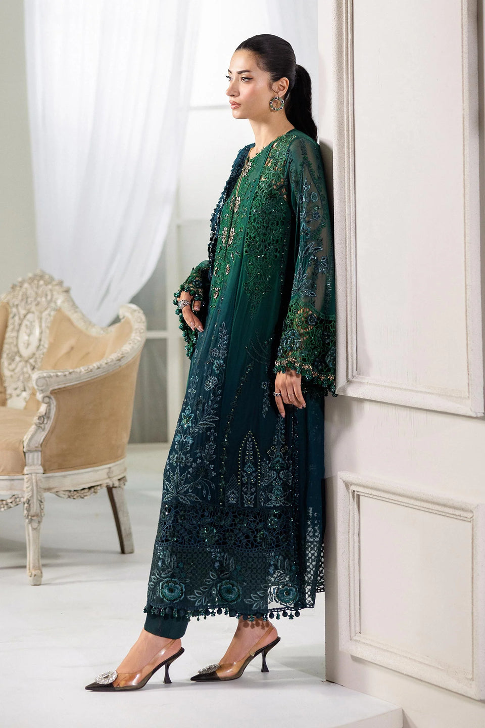 Stitched Luxury chiffon 