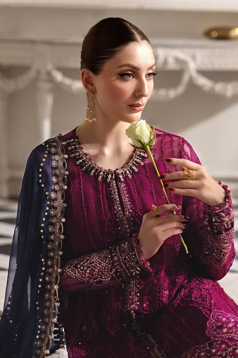 MARIA B Stitched Luxury Chiffon 2025