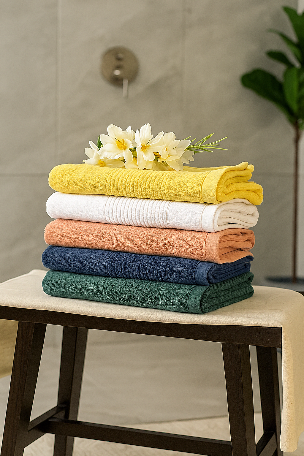 Plush Bath Towels