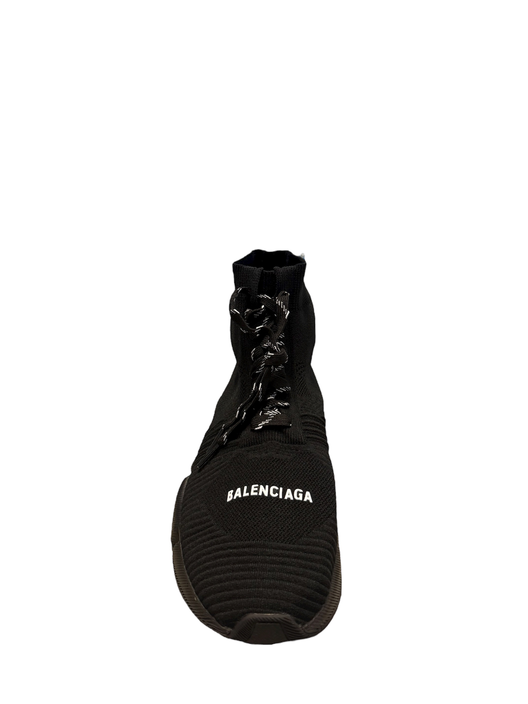 Balenciaga Speed Trainer Lace Up 2.0 Schwarz