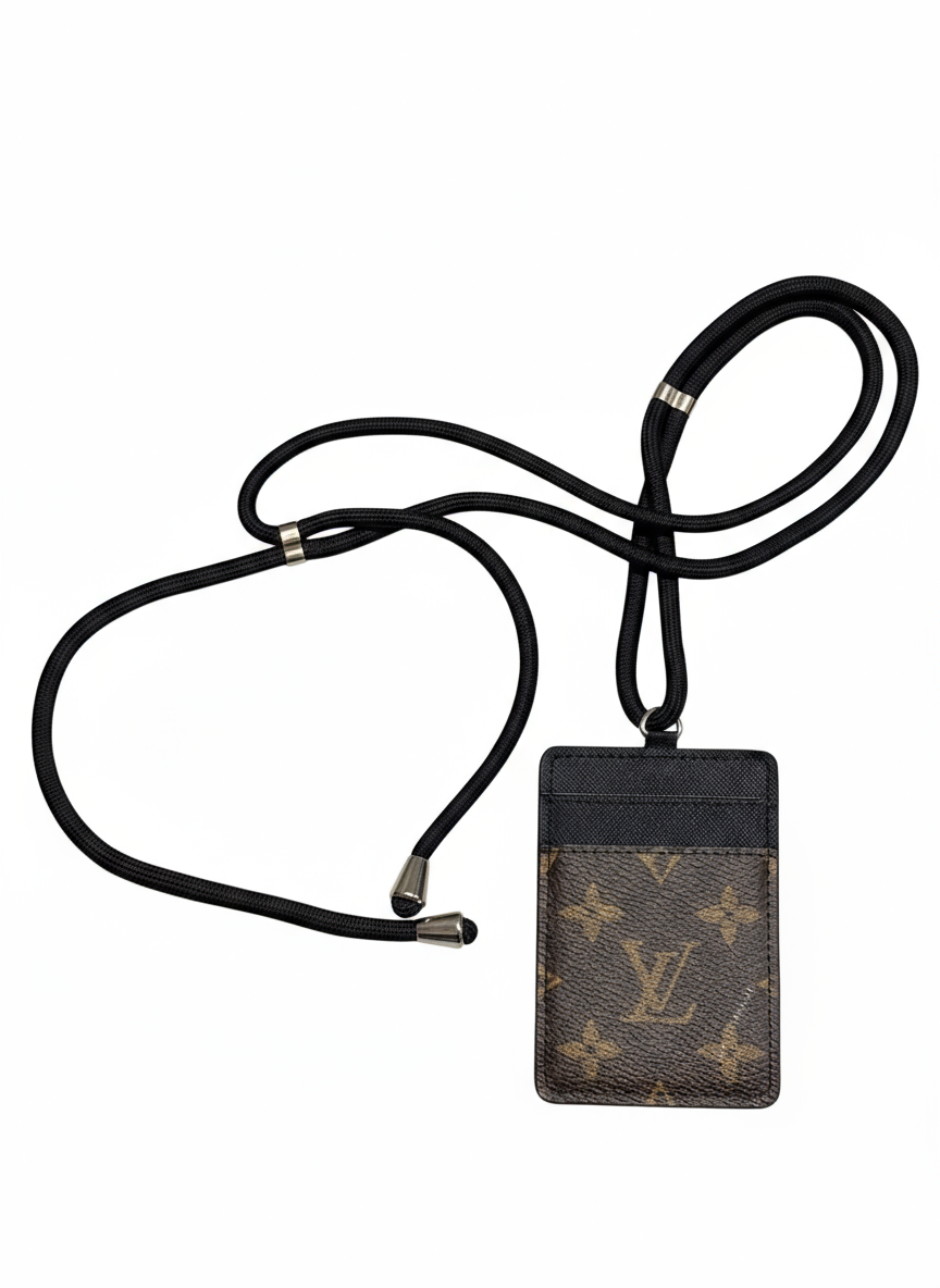 Louis Vuitton Monogram Card Holder Lanyard